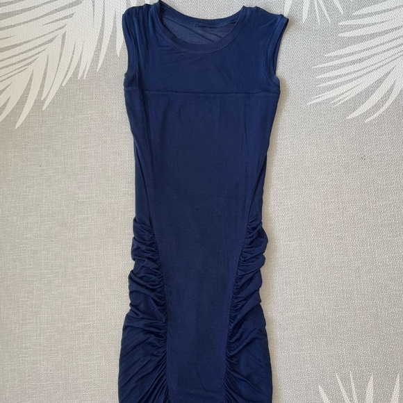 Bcbg Maxazria Navy Kenzee sleeveless dress - Picture 4 of 9
